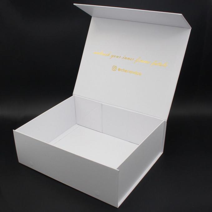 High Quality Hand Made Beautiful Custom Luxury Packaging White Cardboard Magnetic Closure Gift Perfume Cosmetic Box for Bridesmaid Mother′s Day Valentine′s Day