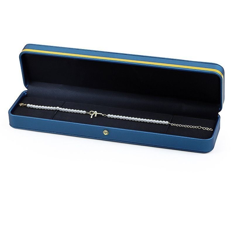 Boîte d'emballage de bijoux en PU pour bagues, boucles d'oreilles, bracelets et colliers 0,300 kg