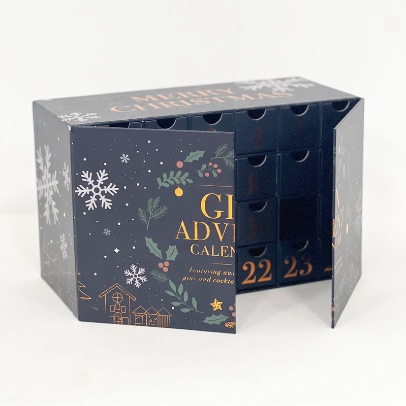 Boîte cadeau en papier carton pour les bijoux cosmétiques