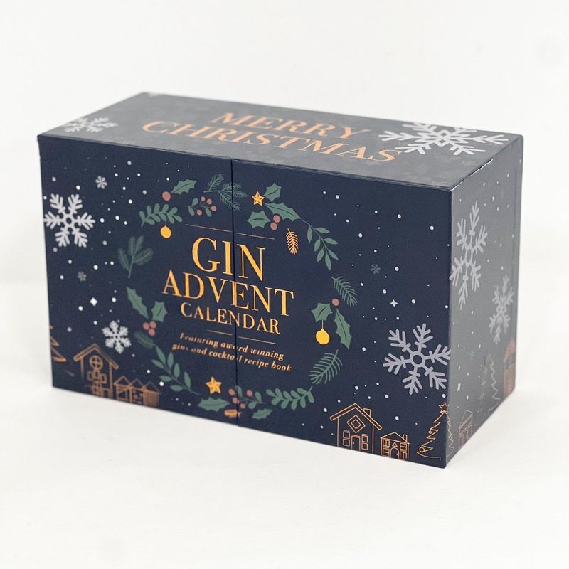 Boîte cadeau en papier carton pour les bijoux cosmétiques