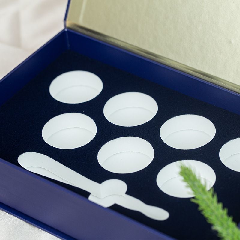 Boîte cadeau magnétique rigide de luxe rectangulaire pour emballage de parfums