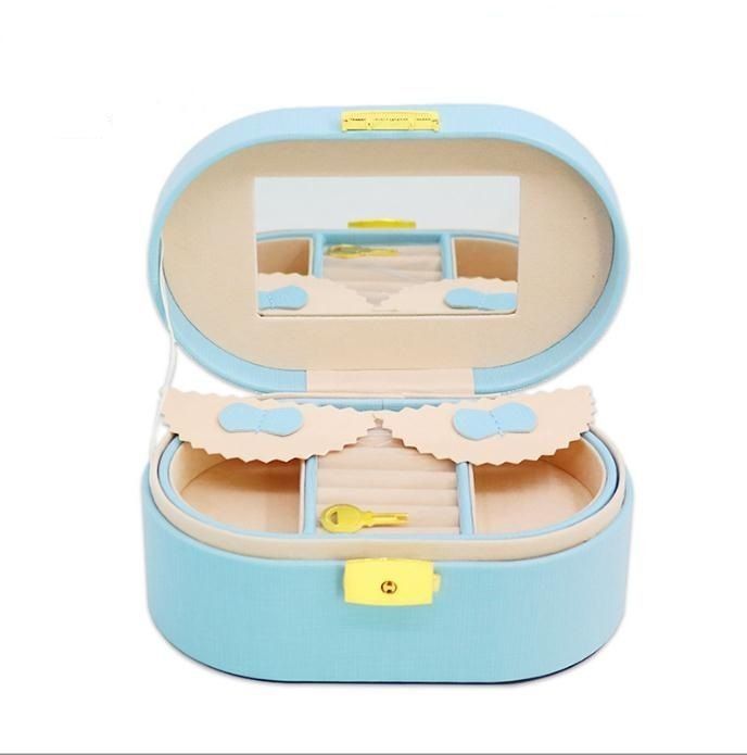 Impression personnalisée de logo petit carré PU couture boîte à bijoux de luxe emballage boîte cadeau design carré échantillons gratuits disponibles
