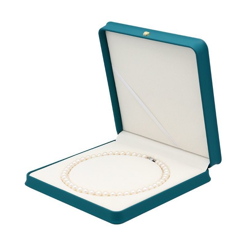 Impression personnalisée de logo Luxe PU Jewelry Box Portable Boucle d'oreille de voyage Jewelry Bag Double Box de stockage