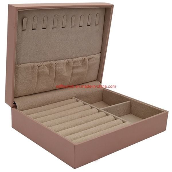 5000 pièces/mois Bracelet en carton rose clair et fort Joaillerie Boîte d'emballage cadeau pour papier/carte
