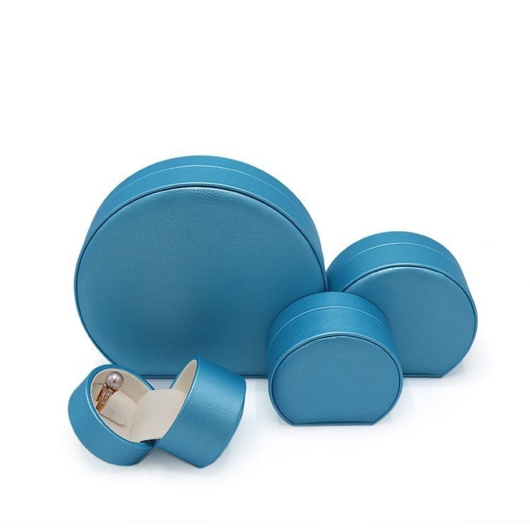 Boîte de bijoux en cuir en PU de luxe personnalisée avec logo en vrac Temps de livraison 15-20 jours échantillons gratuits et expédition rapide