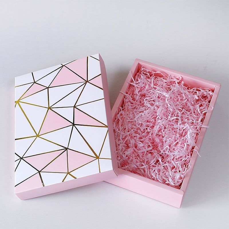 Couvercle de maquillage à chaud et boîte de base Boîte cadeau de papier carton