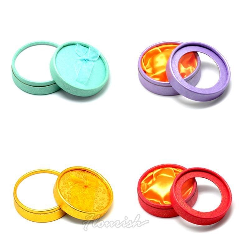 Petits cartons rigides boîtes de bijoux en papier pour les fêtes boîtes d'emballage cadeau avec couvercle et base