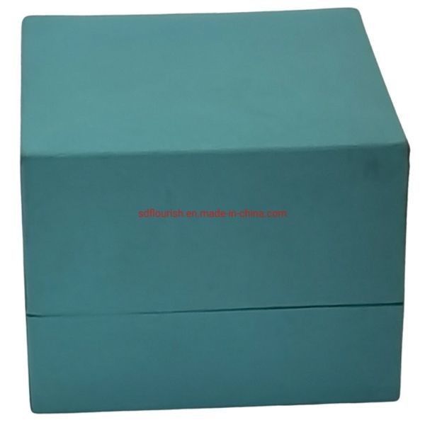 Clamshell Design Elegant couleur verte carton rigide boîte cadeau de proposition d'anneau au format CDR/EPS/JPG/TIF