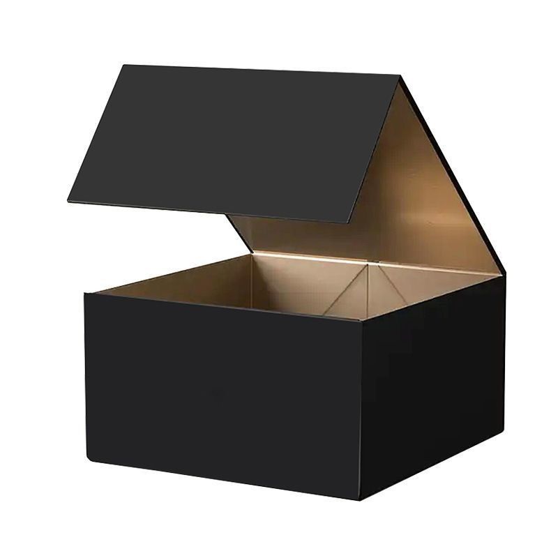 Boîte en carton rigide pliable avec fermeture magnétique Boîte cadeau en papier pour la fête de mariage de la montre