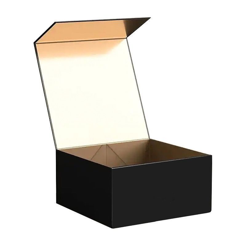 Boîte en carton rigide pliable avec fermeture magnétique Boîte cadeau en papier pour la fête de mariage de la montre