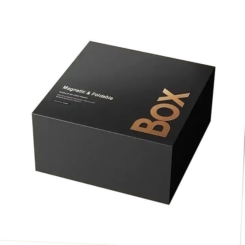 Boîte en carton rigide pliable avec fermeture magnétique Boîte cadeau en papier pour la fête de mariage de la montre