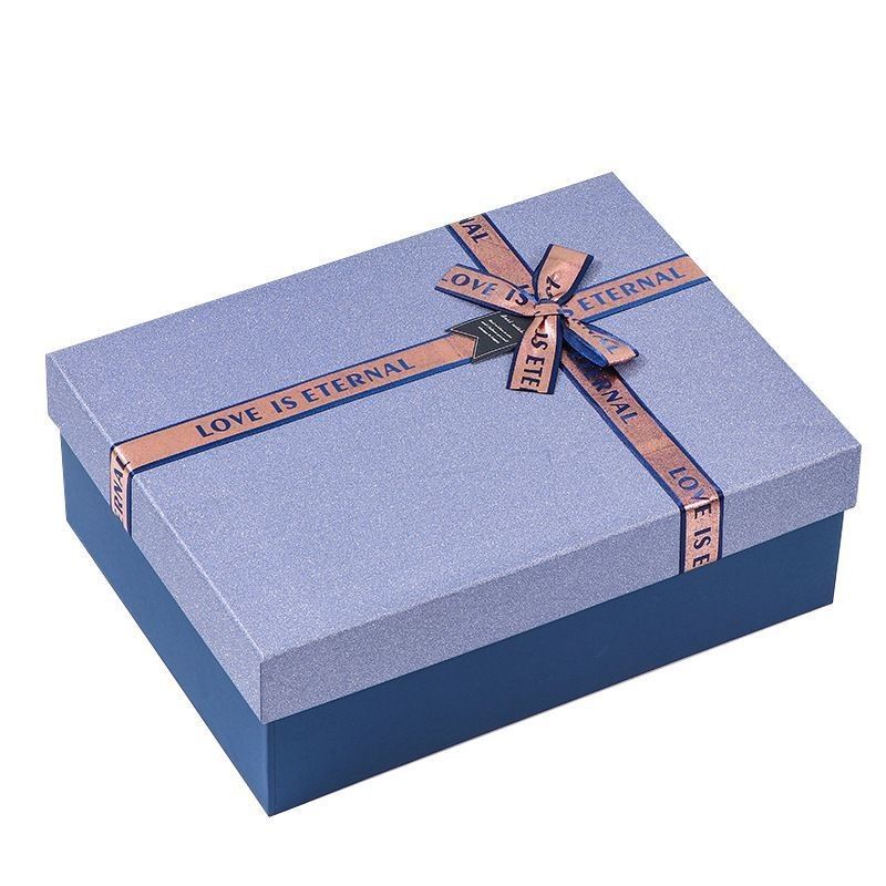 Couvercle rigide en carton et boîte de base Emballage Vêtements Cravate chaussure ceinture homme Boîte cadeau