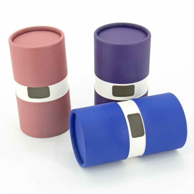 Emballage en papier ondulé en tube de carton Emballage de bougies
