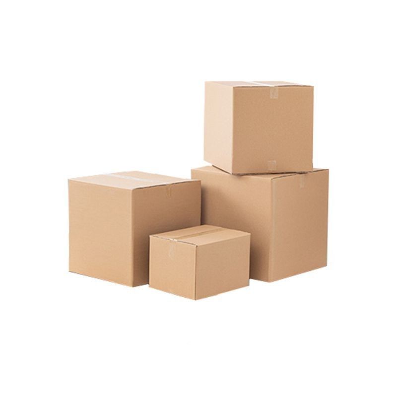 3 Ply B Flûte Boîtes de carton à emballage plat Boîtes de carton pliantes blanches Pour le vin La bière La boisson au lait