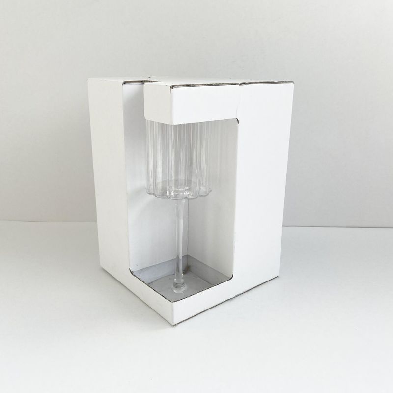 Boîtes d'emballage en papier kraft personnalisées Boîtes d'affichage en carton ondulé pour verre