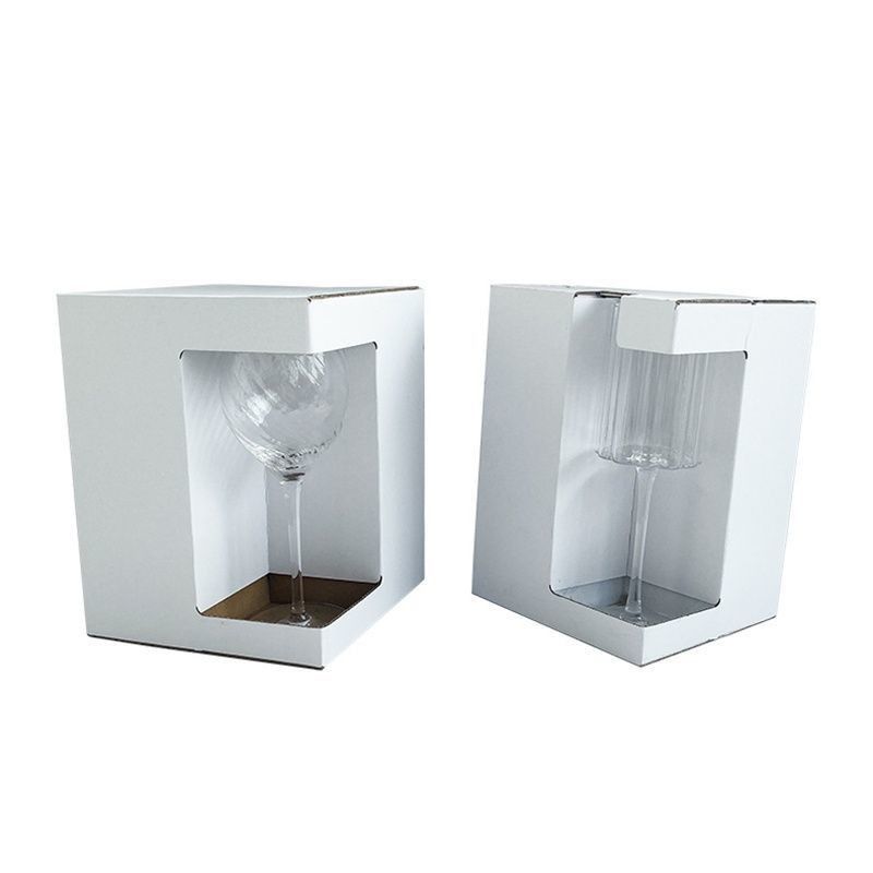 Boîtes d'emballage en papier kraft personnalisées Boîtes d'affichage en carton ondulé pour verre