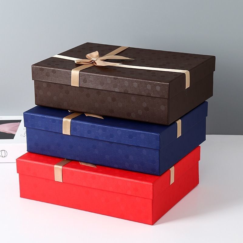 Couvercle en carton rigide et boîte de base Emballage de chaussures Boîte de carton Impression personnalisée à deux côtés