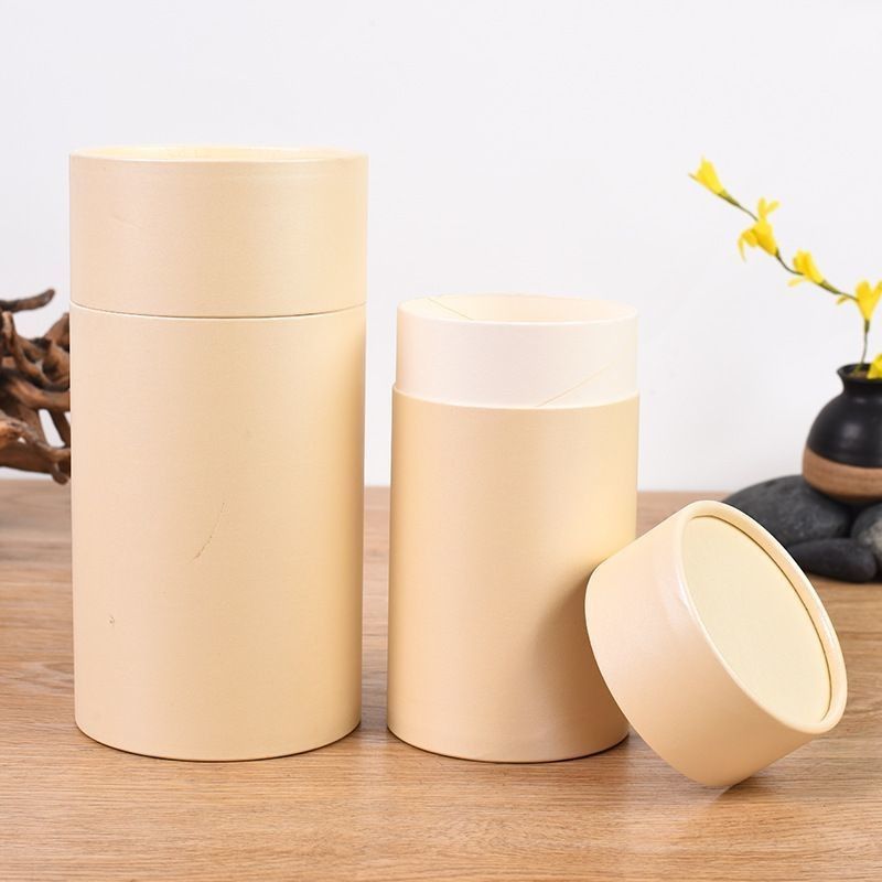 Boîte en papier rigide cylindrique pour le thé, le café, les bonbons, les fleurs, le carton, le cadeau