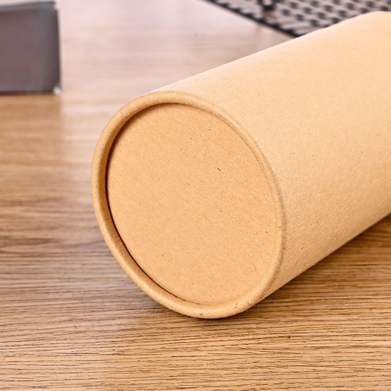 Boîte en papier rigide cylindrique pour le thé, le café, les bonbons, les fleurs, le carton, le cadeau