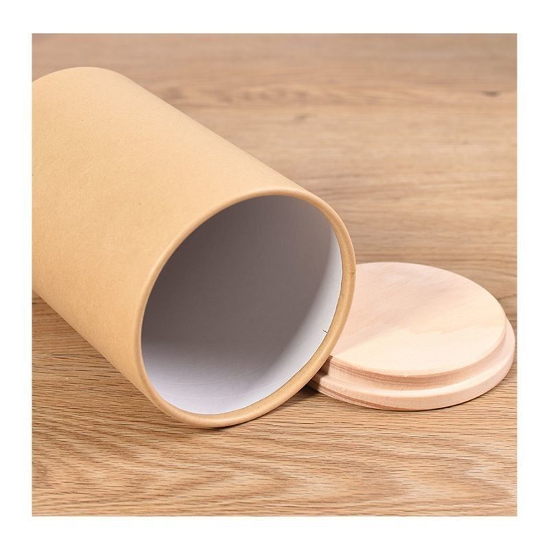 Boîte en papier rigide cylindrique pour le thé, le café, les bonbons, les fleurs, le carton, le cadeau