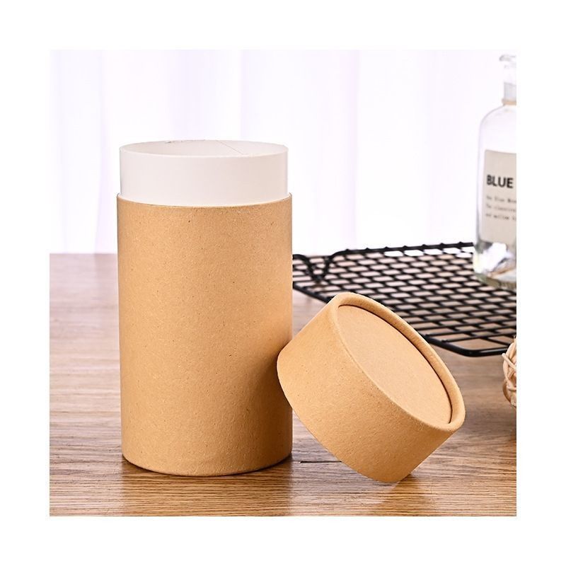 Boîte en papier rigide cylindrique pour le thé, le café, les bonbons, les fleurs, le carton, le cadeau
