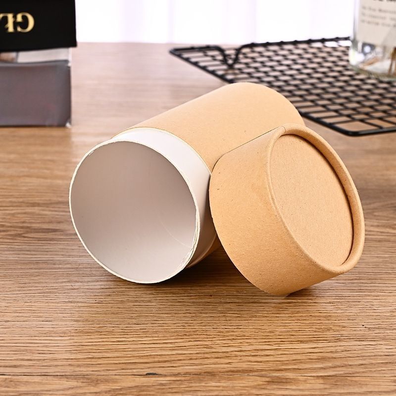 Boîtes en papier sur mesure Emballage Boîte en papier ronde pour biscuits Alimentation Thé et chocolat