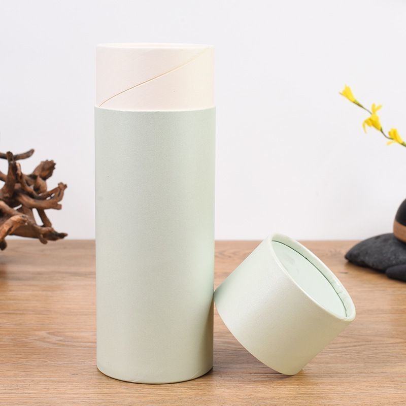 Boîtes en papier cylindrique Emballage Boîte cadeau Pour les parfums bijoux bougies Cosmétiques Thé Café