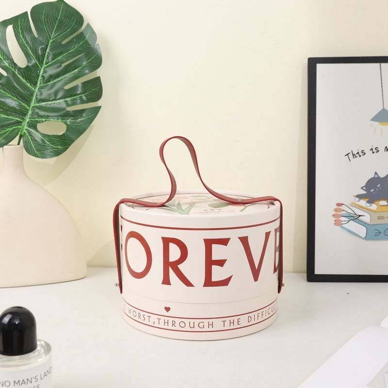 Boîte cadeau cylindrique ronde personnalisée Emballage pour le stockage de nourriture Bonbons Chocolat Vin bijoux