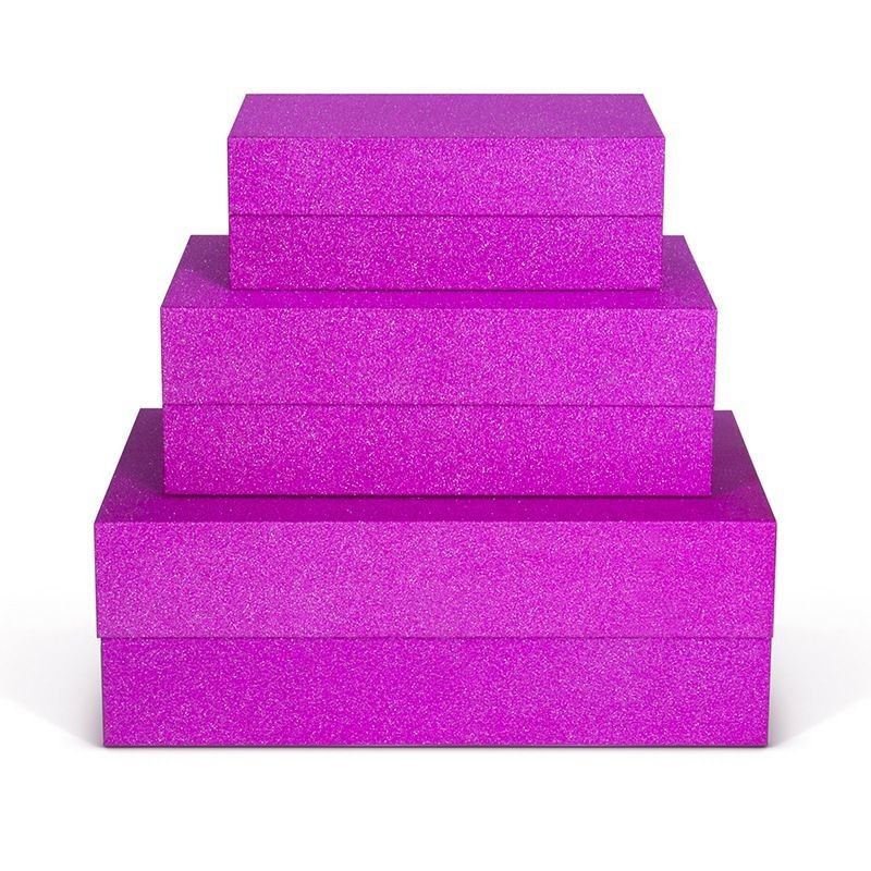 Boîte cadeau pliable de luxe Boîte d'emballage en carton papier pour les extensions de perruque de cheveux humains