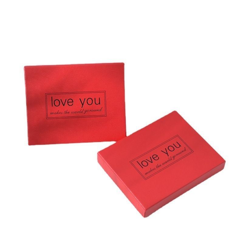 Le ciel et la terre couvercle personnalisé rouge à lèvres rectangulaire parfum boîte cadeau pour les faveurs de mariage personnalisées