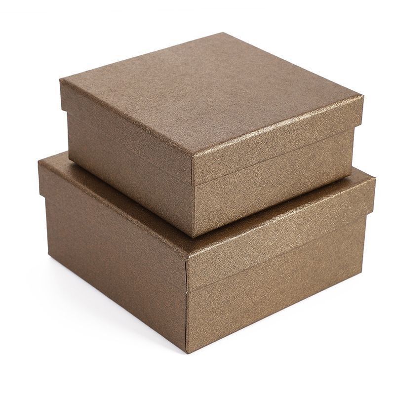 Petite boîte cadeau carré Boîtes cadeau avec couvercles Pour la fête des mères mariage de fin d'études