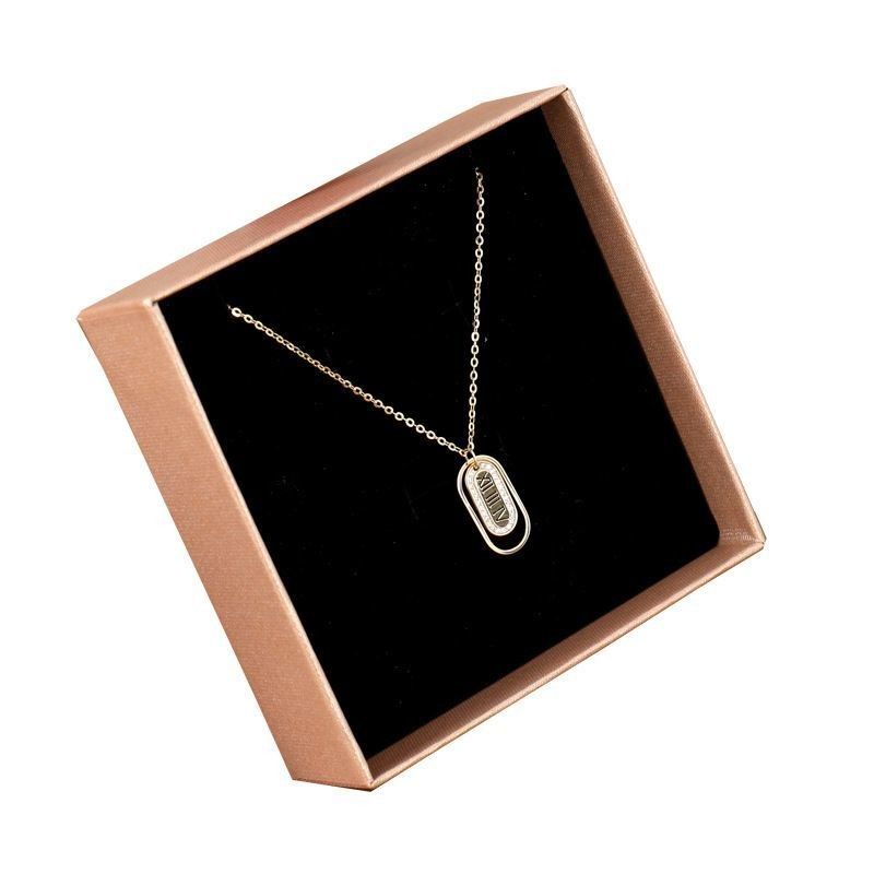 Boîte cadeau de bijoux de luxe de petite taille Boîte de stockage en papier Boîte d'affichage d'échantillons gratuits
