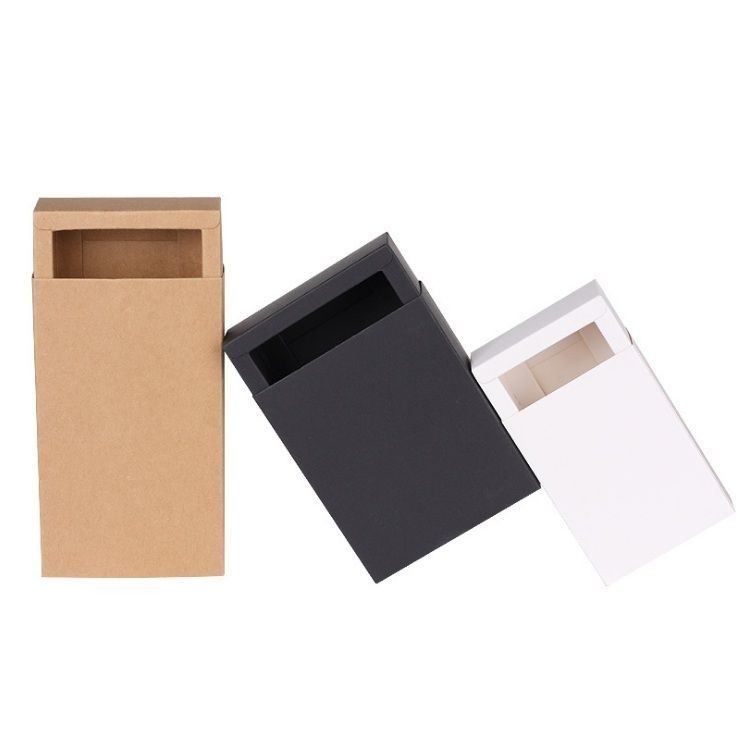 Boîte d'emballage de sous-vêtements en carton avec poignée d'impression personnalisable