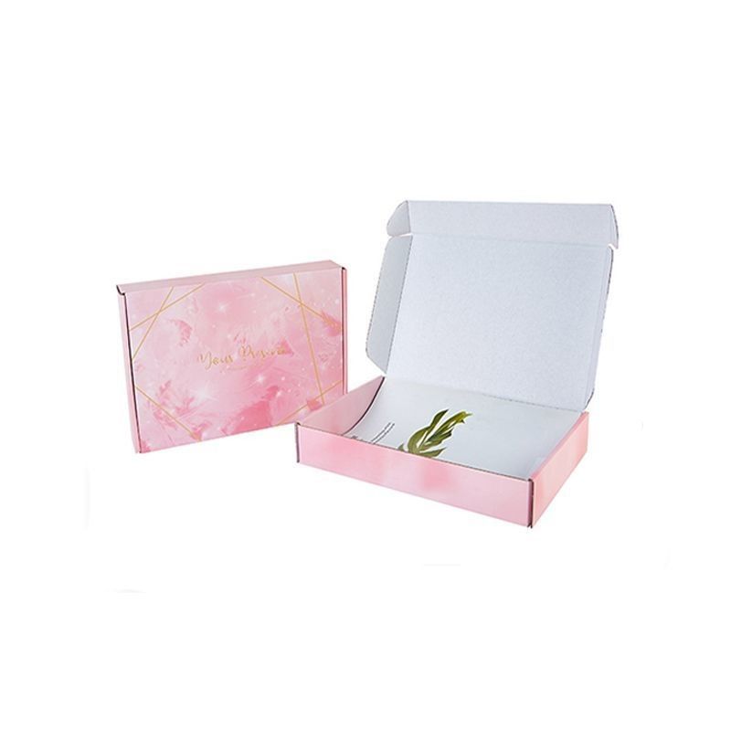 OEM boîte à cadeaux pliable Boîte à courrier papier personnalisée pour chaussures T-shirts robe