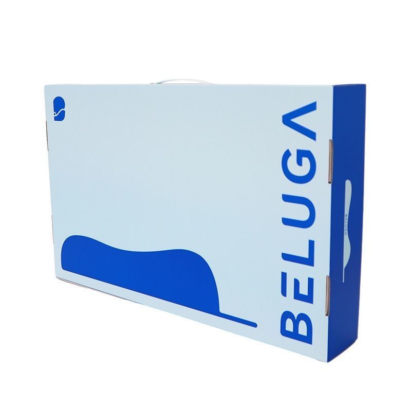 Logo personnalisé pliable plat en carton ondulé à 3 plis Boîte de papier kraft pour oreiller domestique Organisation de remise en forme sportive