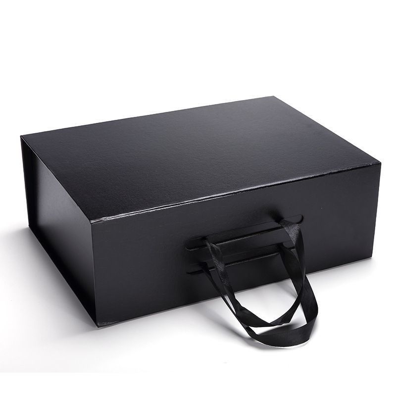 Boîte d'emballage ondulée à aimant pliable pour montre parfum gâteau de fleurs bijoux chaussures de vin