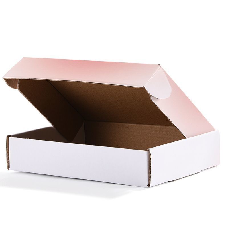 Emballage en carton ondulé Boîte cadeau Boîtes d'expédition Boîtes de messagerie Logo personnalisé Imprimé