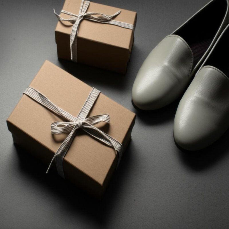 Chaussures bijoux Boîtes cadeaux fabriquées à partir de matériaux recyclés pour soutenir les tendances en matière d'emballage respectueux de l'environnement dans l'industrie de la bijouterie