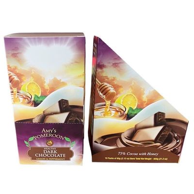 Boîtes cadeaux personnalisées avec logo pour la nourriture Pizza Chocolat